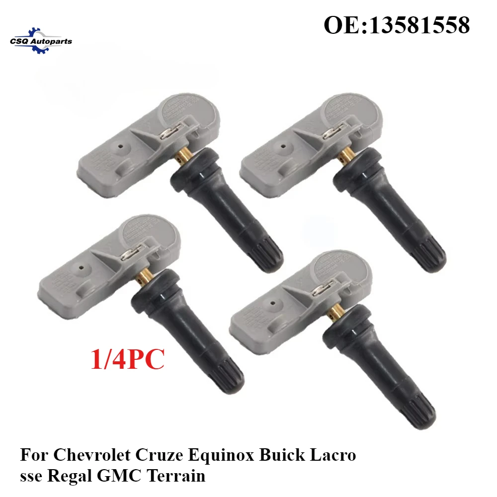 1/4PC new Tire Pressure Sensor 13581558 315Mhz For Chevrolet Cruze Equinox Buick Lacrosse Regal GMC Terrain 13581558
1/4PC new Tire Pressure Sensor 13581558 315Mhz For Chevrolet Cruze Equinox Buick Lacrosse Regal GMC Terrain 13581558