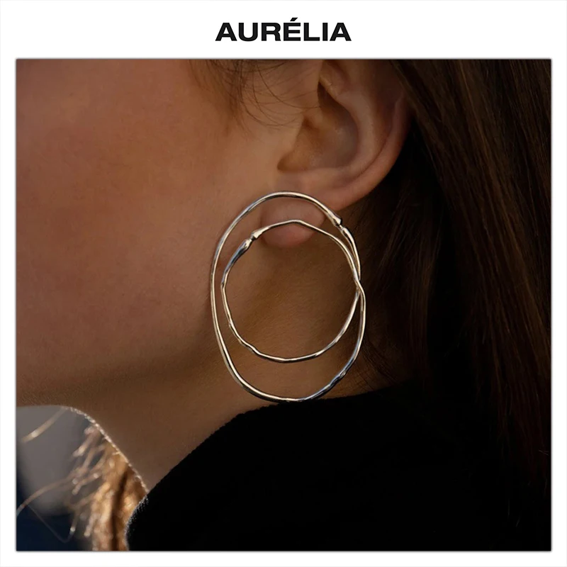 Europe Fashion S925 Silver Needle Irregular Circle Earrings Women Minimalist Jewelry Accessories Trend
Europe Fashion S925 Silver Needle Irregular Circle Earrings Women Minimalist Jewelry Accessories Trend