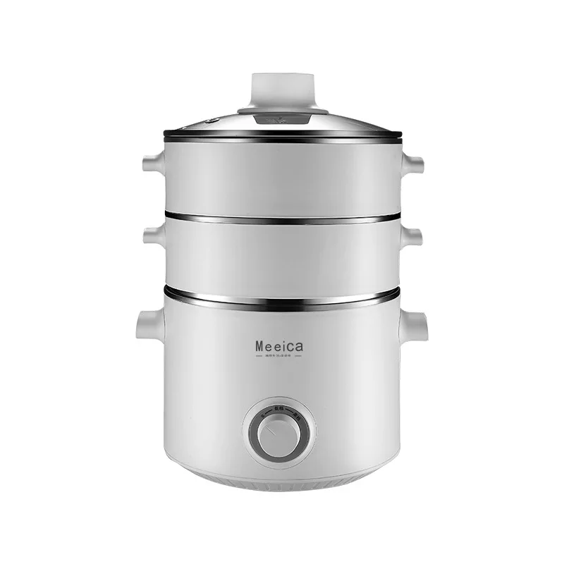 Household Multifunctional Reservation with Intelligent Electric Steamer Electric Cooking Pot L Three Layer Cooking Electric Pot
Household Multifunctional Reservation with Intelligent Electric Steamer Electric Cooking Pot L Three Layer Cooking Electric Pot