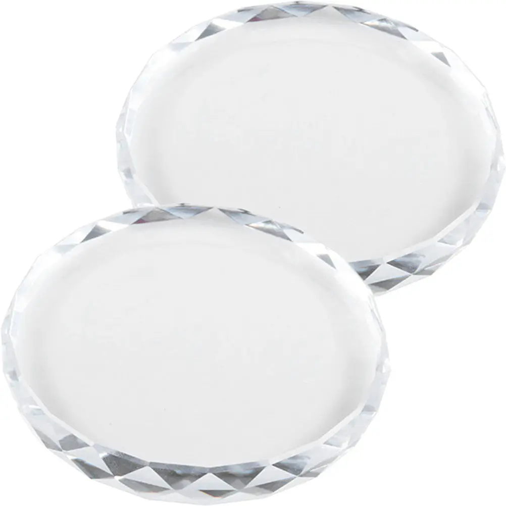 2Pcs High Clarity Glass Nail Art Mixing Palette Versatile Blending Tool for Nail Polish Pigments Cosmetics Manicure Supplies
2Pcs High Clarity Glass Nail Art Mixing Palette Versatile Blending Tool for Nail Polish Pigments Cosmetics Manicure Supplies