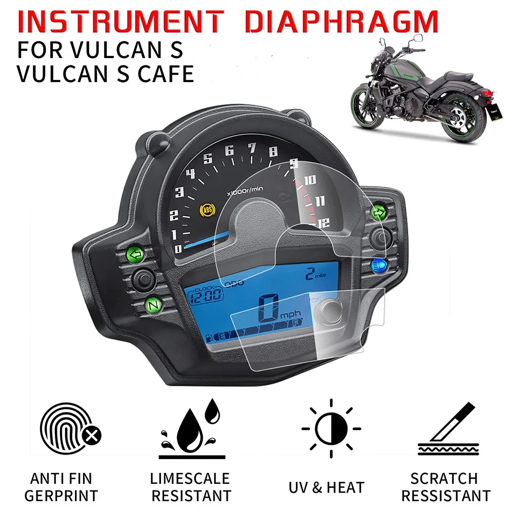 Защитная пленка для приборной панели мотоцикла Kawasaki Vulcan s 2015-2023 Vulcan s CAFE 2017-2023 
Защитная пленка для приборной панели мотоцикла Kawasaki Vulcan s 2015-2023 Vulcan s CAFE 2017-2023