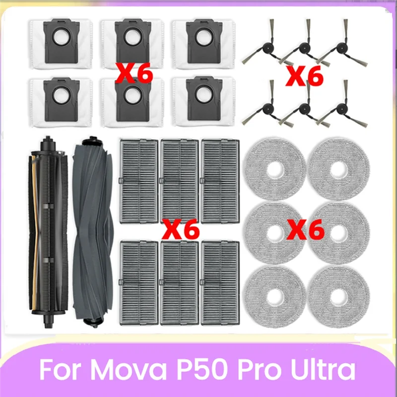 RM-для Mova P50 PRO ULTRA Вакуумные аксессуары для стрижки волос, противозапутывающая роликовая щетка, боковая щетка, фильтр, швабра, тканевый мешок для пыли
RM-для Mova P50 PRO ULTRA Вакуумные аксессуары для стрижки волос, противозапутывающая роликовая щетка, боковая щетка, фильтр, швабра, тканевый мешок для пыли