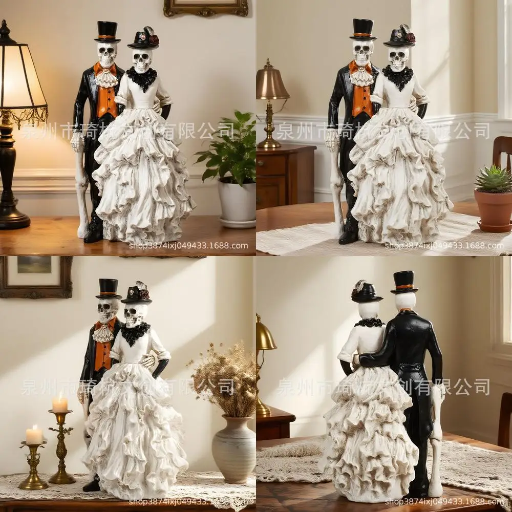 Halloween Skull Bride Nordic Modern Minimalist Living Room Entryway Creative Decorative Ornament New Arrival for International
Halloween Skull Bride Nordic Modern Minimalist Living Room Entryway Creative Decorative Ornament New Arrival for International