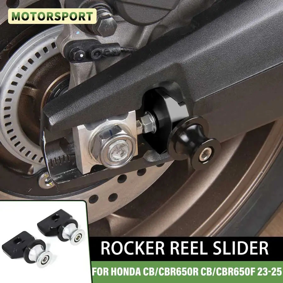 For Honda CB650R CBR650R CB650F CBR650F 2023 2024 2025 Chain Adjustment Block Bracket Frame swingarm Spools Sliders Accessories
For Honda CB650R CBR650R CB650F CBR650F 2023 2024 2025 Chain Adjustment Block Bracket Frame swingarm Spools Sliders Accessories