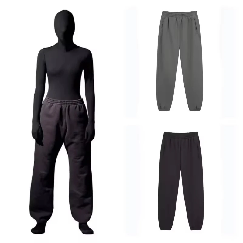 Autumn Winter Loose Thick Fabric Kanye West Solid Color YZY Sweatpants High Quality 1:1 Man Woman Street Drawstring Casual Pants
Autumn Winter Loose Thick Fabric Kanye West Solid Color YZY Sweatpants High Quality 1:1 Man Woman Street Drawstring Casual Pants
