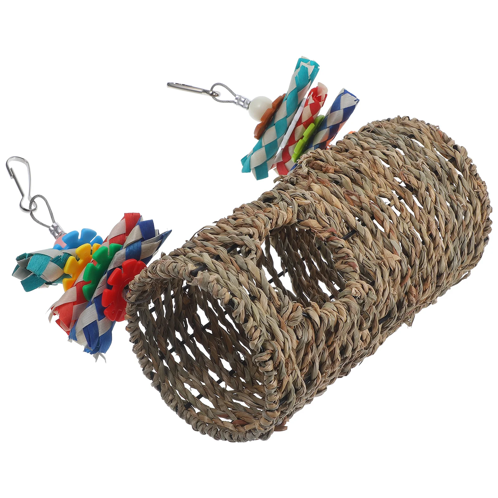 1Set Bird Swing Straw Parrot Suspended Cage Accessory Wear-Resistant Bite-Resisting Decorative Round Parrot Supplies
1Set Bird Swing Straw Parrot Suspended Cage Accessory Wear-Resistant Bite-Resisting Decorative Round Parrot Supplies