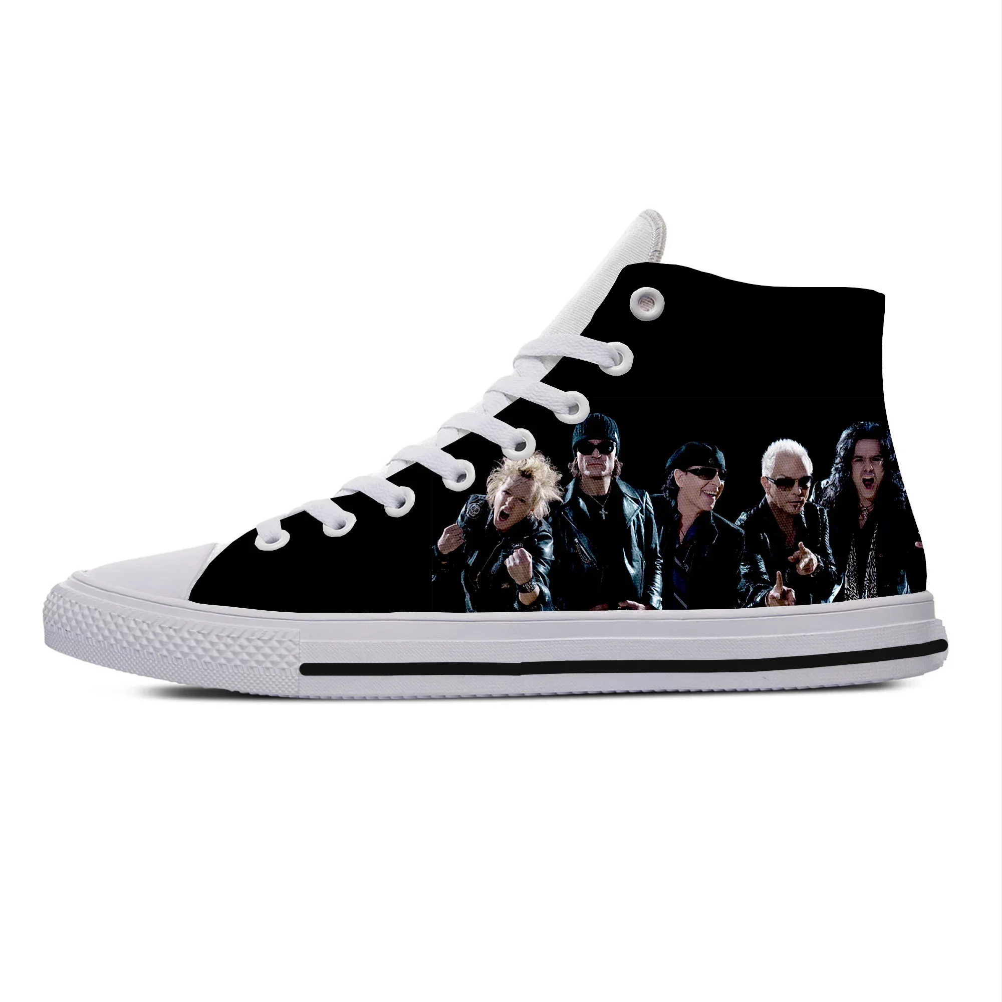 Hot Cool Fashion Scorpions High Sneakers Men Women High Quality Handiness Casual Shoes Lightweight Summer High Top Board Shoes
Hot Cool Fashion Scorpions High Sneakers Men Women High Quality Handiness Casual Shoes Lightweight Summer High Top Board Shoes