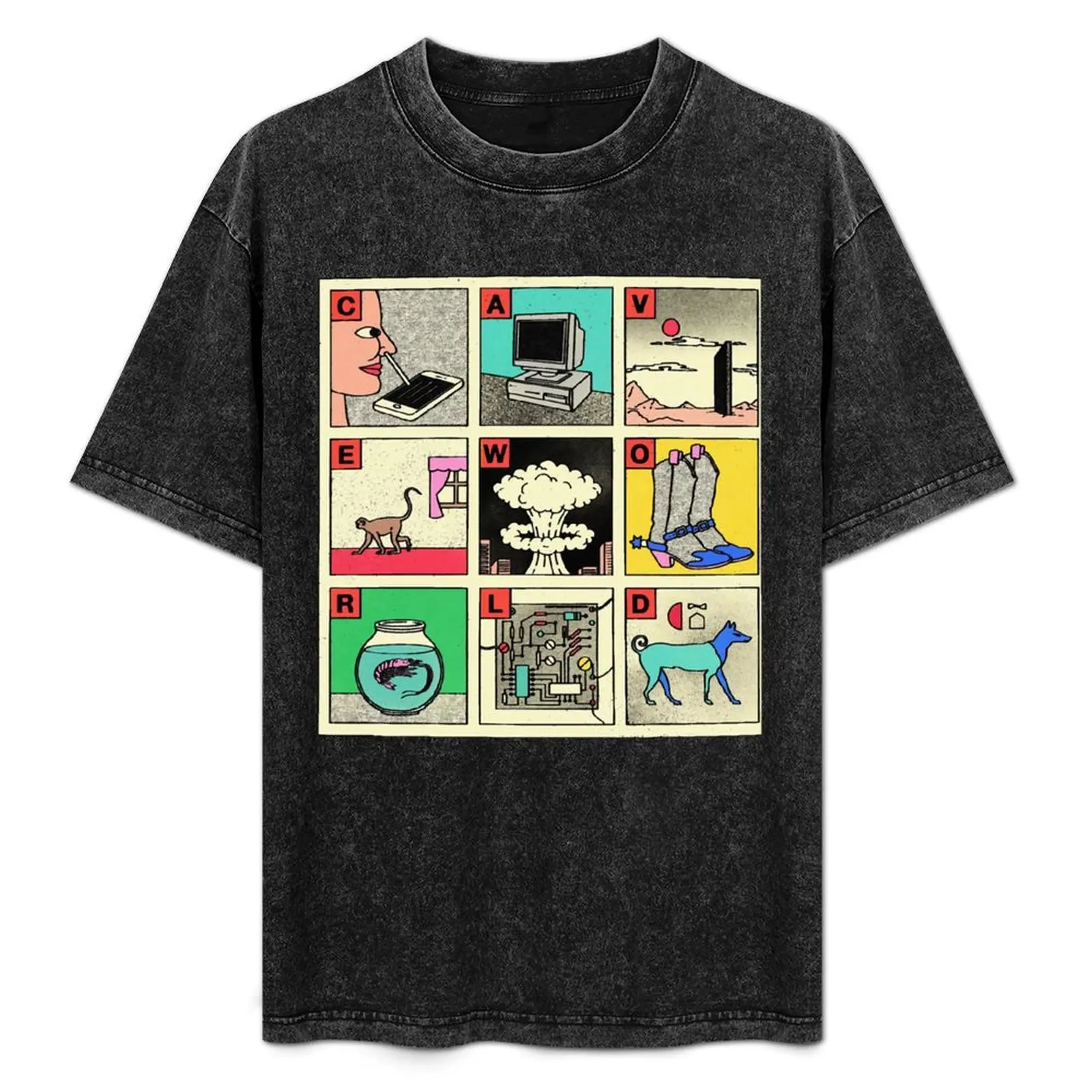VIAGRA BOYS CAVE WORLD T-Shirt Basic Solid Tee for Daily Use
VIAGRA BOYS CAVE WORLD T-Shirt Basic Solid Tee for Daily Use