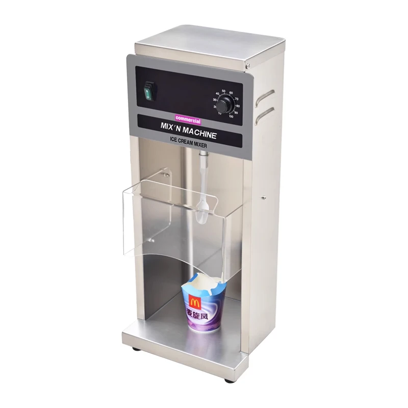 Commercial Electric Auto Blizzard 8000 RPM Ice Cream Mixer Machine 550w Flurry Ice Cream Maker Shaker Blender
Commercial Electric Auto Blizzard 8000 RPM Ice Cream Mixer Machine 550w Flurry Ice Cream Maker Shaker Blender