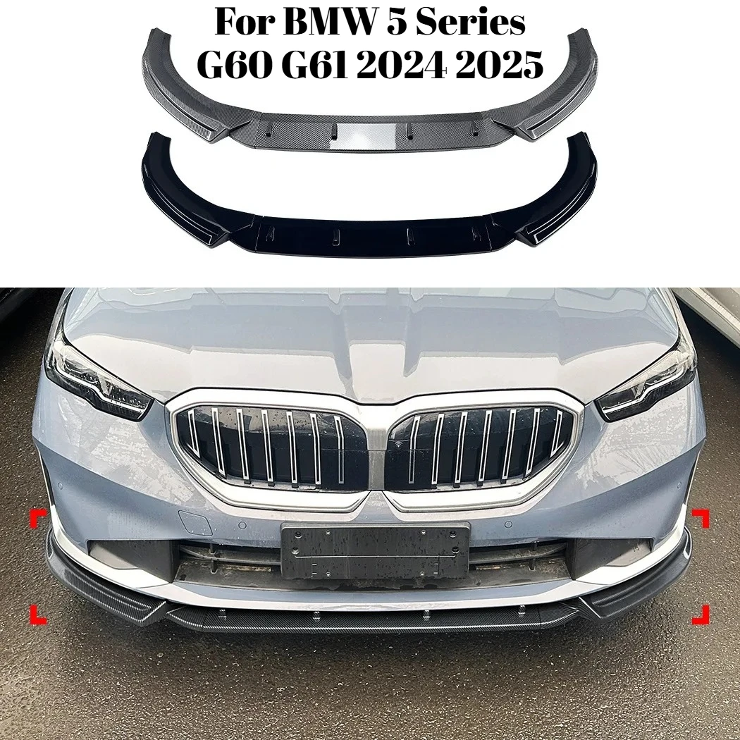 Front Bumper Lip Spoiler For BMW 5 Series G60 G61 2024 2025 Sporty Exterior Styling Car Accessories Exterior Decoration Tuning
Front Bumper Lip Spoiler For BMW 5 Series G60 G61 2024 2025 Sporty Exterior Styling Car Accessories Exterior Decoration Tuning