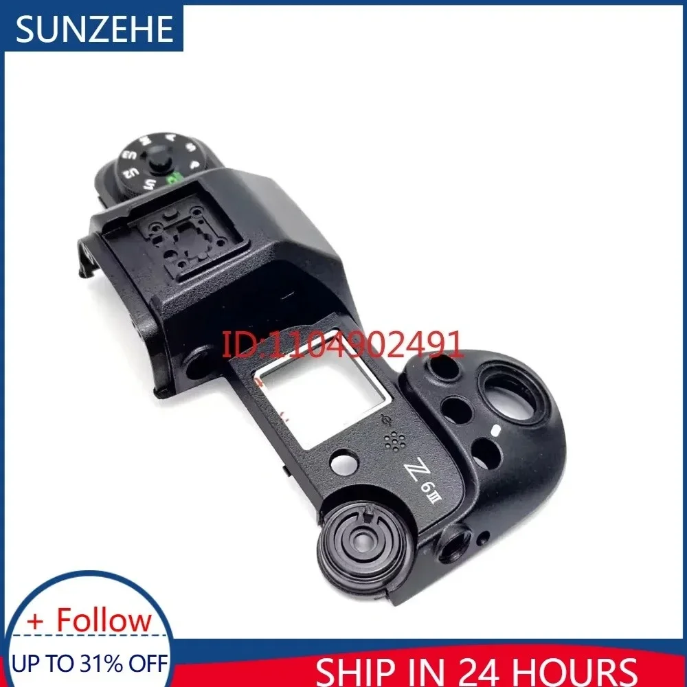 New Top Cover Empty Shell Case Without Button Unit for Nikon Z6 III / Z6 Mark III Digital Camera Repair Part
New Top Cover Empty Shell Case Without Button Unit for Nikon Z6 III / Z6 Mark III Digital Camera Repair Part