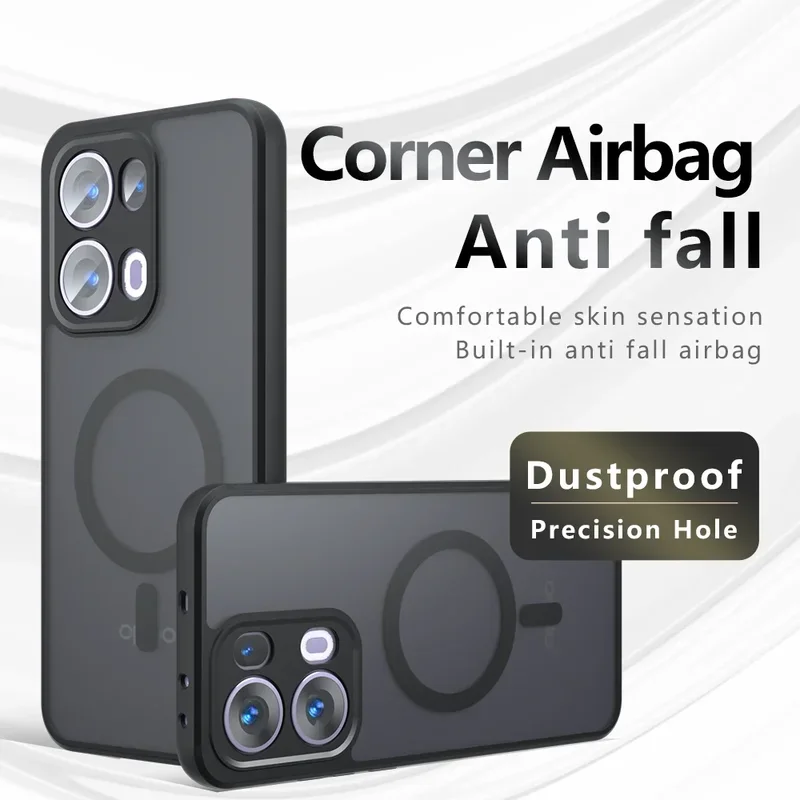 For OPPO Reno 13F 13FS case magnetic wireless charging luxury MagSafe transparent matte shockproof back cover
For OPPO Reno 13F 13FS case magnetic wireless charging luxury MagSafe transparent matte shockproof back cover