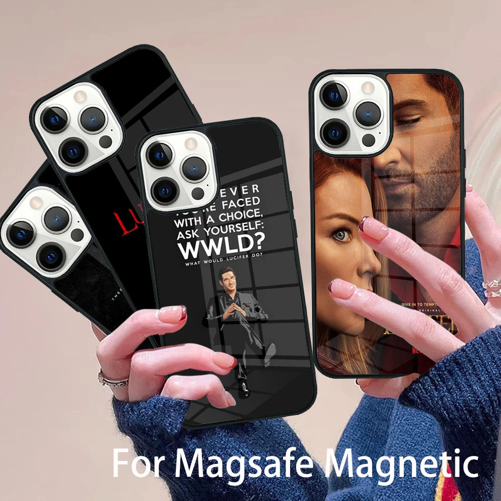 American TV Lucifer Phone Case Magesafe Magnetic Wireless Charge Cover For IPhone 16 11 12 13 14 15 Pro Max Plus Mini
American TV Lucifer Phone Case Magesafe Magnetic Wireless Charge Cover For IPhone 16 11 12 13 14 15 Pro Max Plus Mini