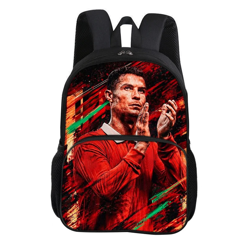 Ronaldo with Front Pocket Backpack Students CR Football Star School Bag Football Sports Bookbag Travel Large Capacity Knapsack
Ronaldo with Front Pocket Backpack Students CR Football Star School Bag Football Sports Bookbag Travel Large Capacity Knapsack
