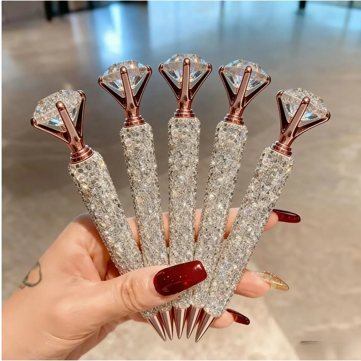 Luxury Bling Bling Diamond Ballpoint Pen Stylish Writing Tool Perfect Graduation Gift & Souvenir
Luxury Bling Bling Diamond Ballpoint Pen Stylish Writing Tool Perfect Graduation Gift & Souvenir