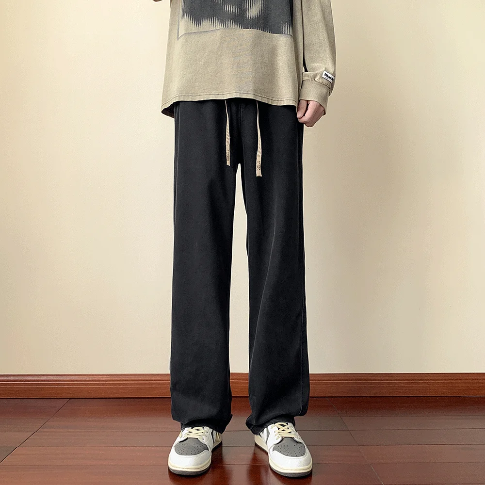 Spring Autumn Elastic Waist Jeans Men Streetwear Denim Jogger Pants Men American Style High Quality Casual Trousers Male Y08
Spring Autumn Elastic Waist Jeans Men Streetwear Denim Jogger Pants Men American Style High Quality Casual Trousers Male Y08