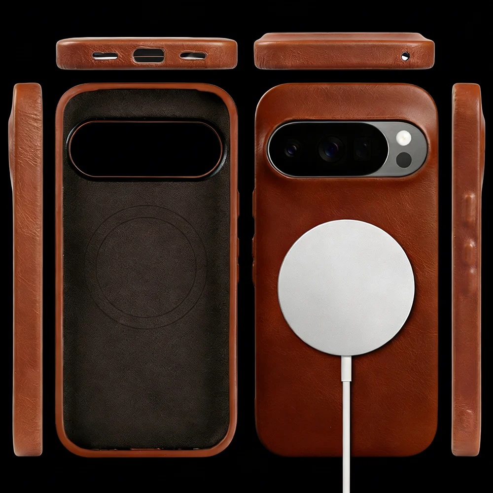 For Magsafe Magnetic Genuine Leather Case For Google Pixel 10 Pro XL 9A 8A 7A 6A 5 6 7 8 9 Pro XL Phone Case Back Cover Coque
For Magsafe Magnetic Genuine Leather Case For Google Pixel 10 Pro XL 9A 8A 7A 6A 5 6 7 8 9 Pro XL Phone Case Back Cover Coque