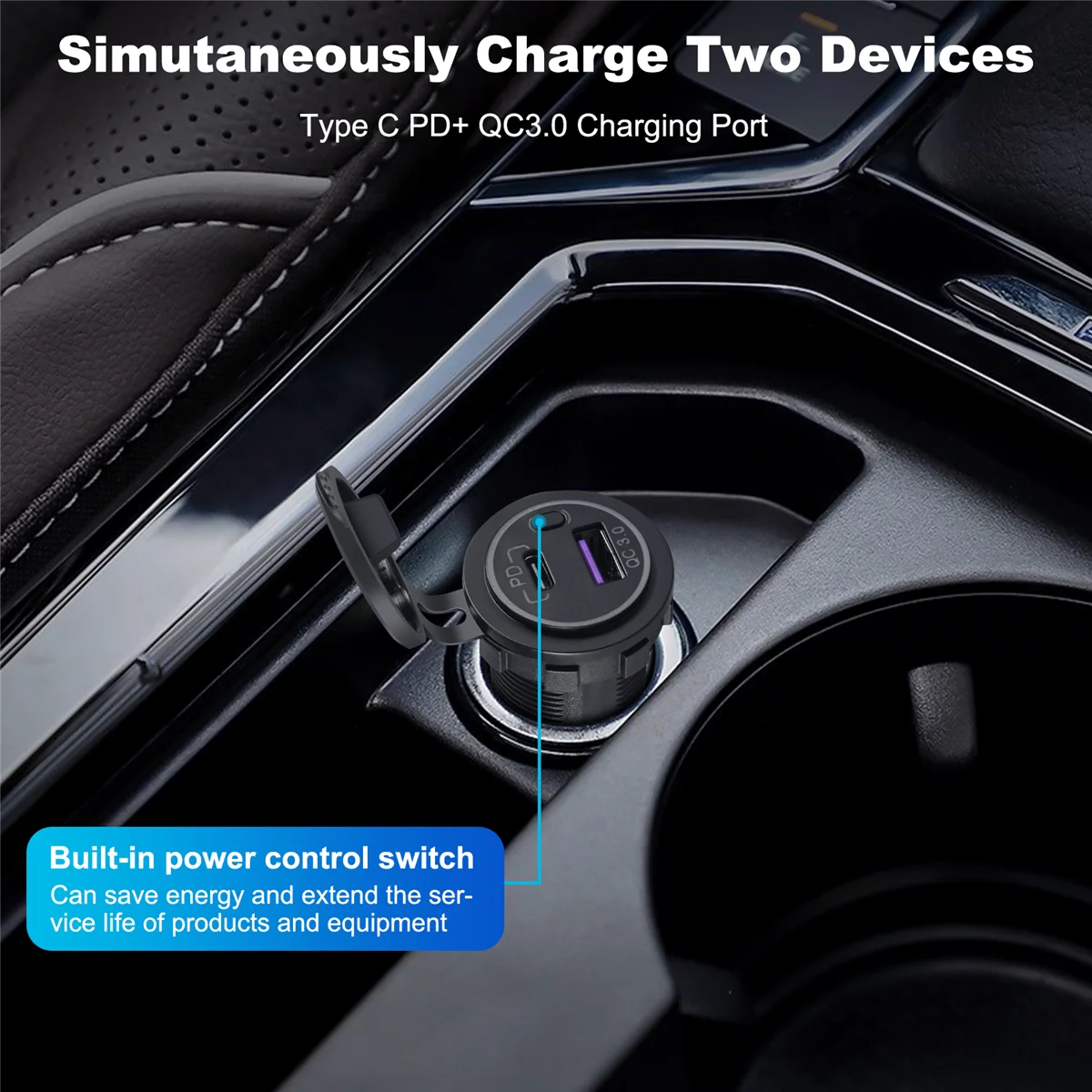 # Автомобильные детали и аксессуары 75O, автомобильное зарядное устройство PD Type C USB с переключателем включения/выключения для мотоцикла RV, красный, черный и красный
# Автомобильные детали и аксессуары 75O, автомобильное зарядное устройство PD Type C USB с переключателем включения/выключения для мотоцикла RV, красный, черный и красный