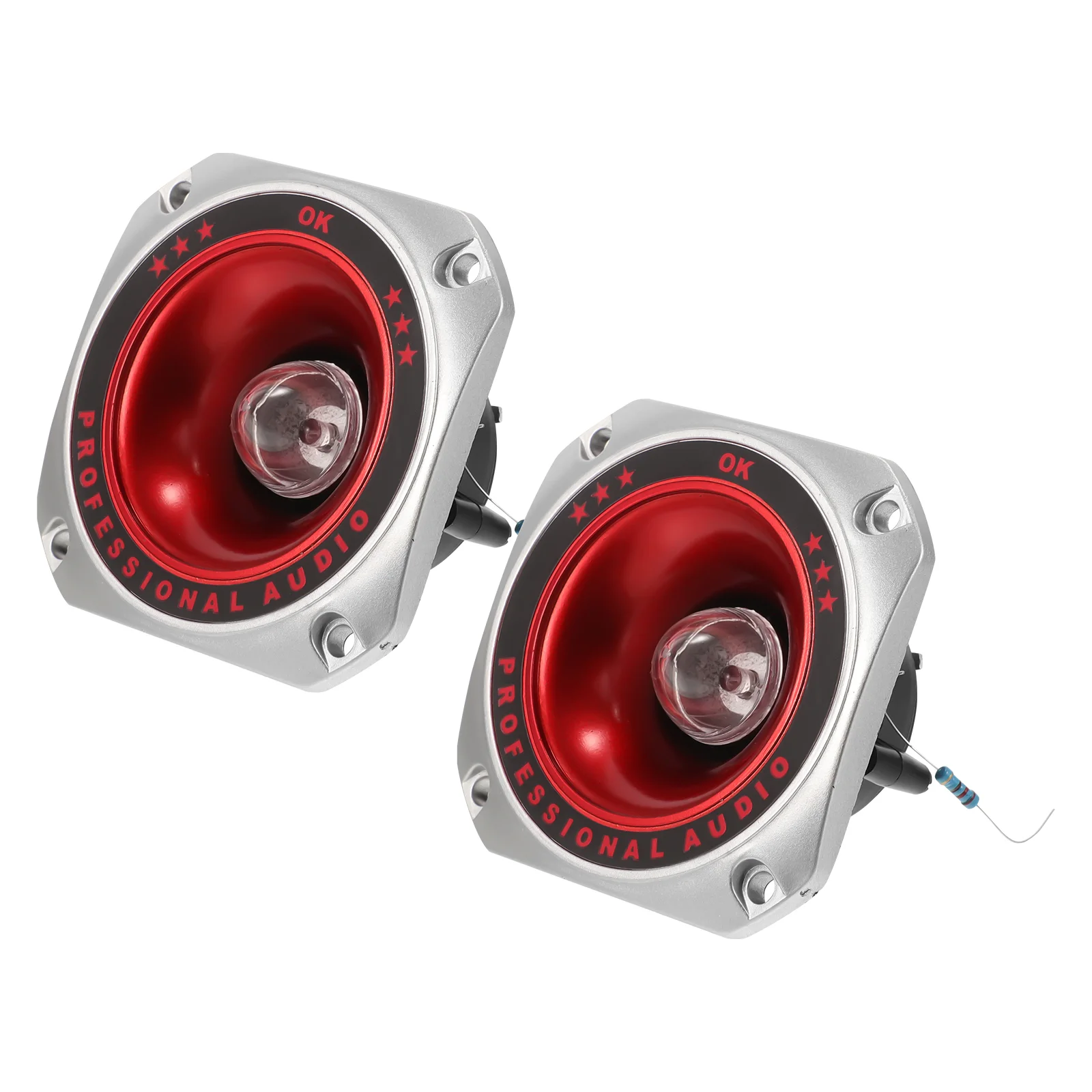 2 Pcs 79mm Light Horn for Stage Performance High Pitch Speaker Plastic Small Outdoor Audio Accessories
2 Pcs 79mm Light Horn for Stage Performance High Pitch Speaker Plastic Small Outdoor Audio Accessories