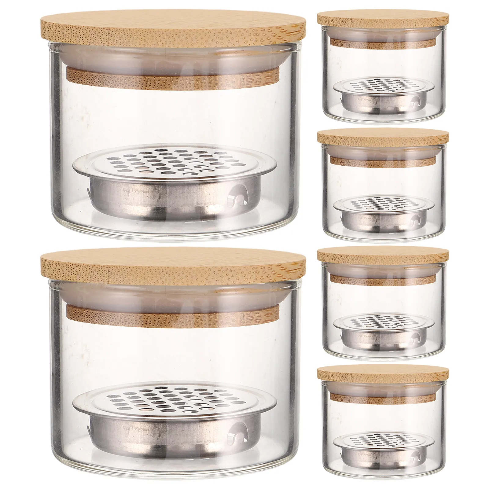 6Pcs Nail Brushes Washing Cup Glass Dappen Dish Thickened Nail Art Brush Cleaner Cup Stainless Steel Mesh Professional Manicure
6Pcs Nail Brushes Washing Cup Glass Dappen Dish Thickened Nail Art Brush Cleaner Cup Stainless Steel Mesh Professional Manicure