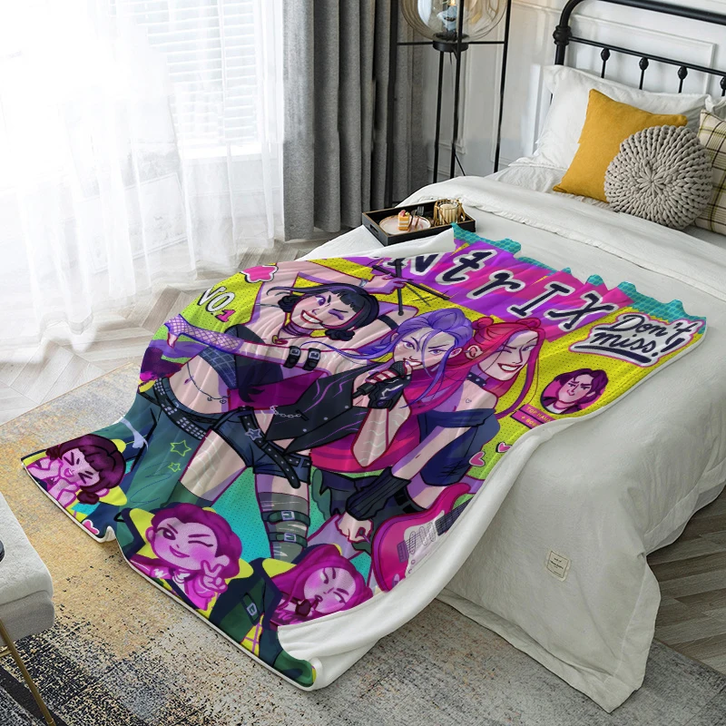 Kpop Demon Hunters Blanket, Rumi Jinu Character Throw Blanket ,Anime Home Decor,Anime Background Cloth,Indoor Decor
Kpop Demon Hunters Blanket, Rumi Jinu Character Throw Blanket ,Anime Home Decor,Anime Background Cloth,Indoor Decor