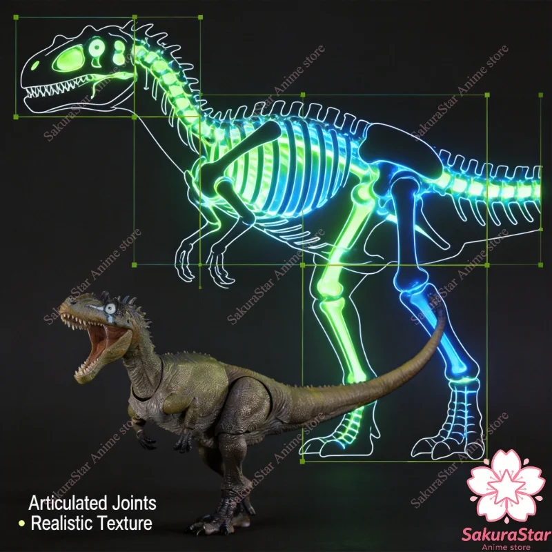【In Stock】Nanmu Studio Smart Series Allosaurus Blade (170042) & Crooked-mouthed Guy (170035) 21-Joint Articulated Dinosaur
【In Stock】Nanmu Studio Smart Series Allosaurus Blade (170042) & Crooked-mouthed Guy (170035) 21-Joint Articulated Dinosaur