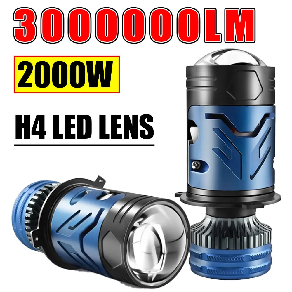 Bi LED H4 Headlight Canbus Mini Size Projector Lens Motorcycle LED H4 Auto Lamp Automobile High Low Beam Car Lights 12V 24V 36V
Bi LED H4 Headlight Canbus Mini Size Projector Lens Motorcycle LED H4 Auto Lamp Automobile High Low Beam Car Lights 12V 24V 36V