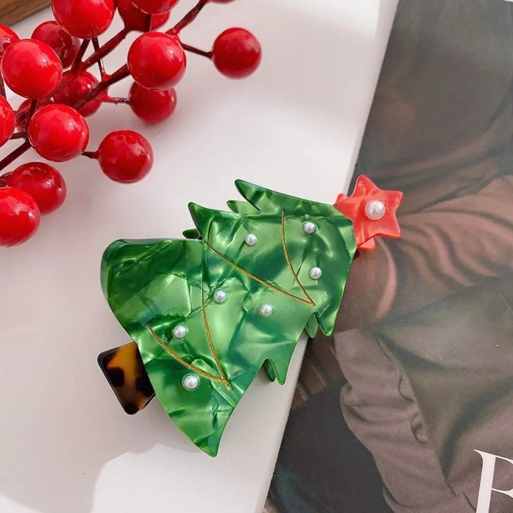 Headwear Pearl Christmas Shark Clip Bow Star Acetic Acid Hair Claw Waterproof Christmas Tree Creative Shark Clip Daily
Headwear Pearl Christmas Shark Clip Bow Star Acetic Acid Hair Claw Waterproof Christmas Tree Creative Shark Clip Daily