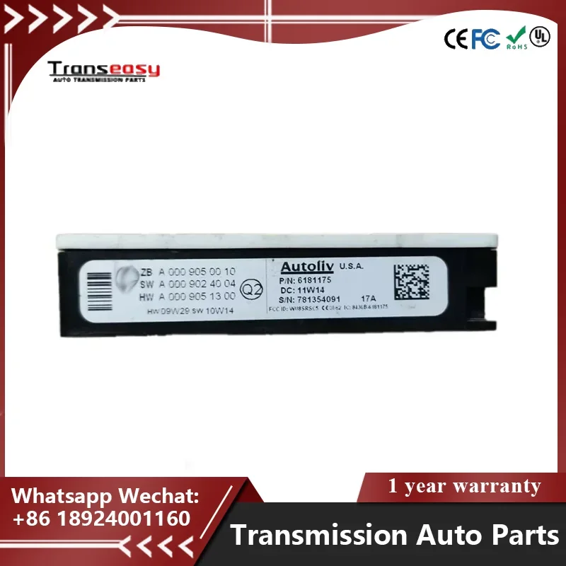 A0009050010 A0009024004 Radar Sensor Distronic Control Unit A0009051300 Suits for MERCEDES BENZ W221 W212 W207
A0009050010 A0009024004 Radar Sensor Distronic Control Unit A0009051300 Suits for MERCEDES BENZ W221 W212 W207