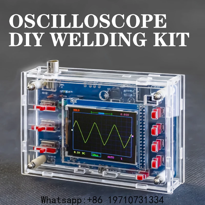 DSO138 Digital Oscilloscope Kit Electronic DIY Compatible STM32F103C8T6 Single Chip Microcomputer Welding Assembly