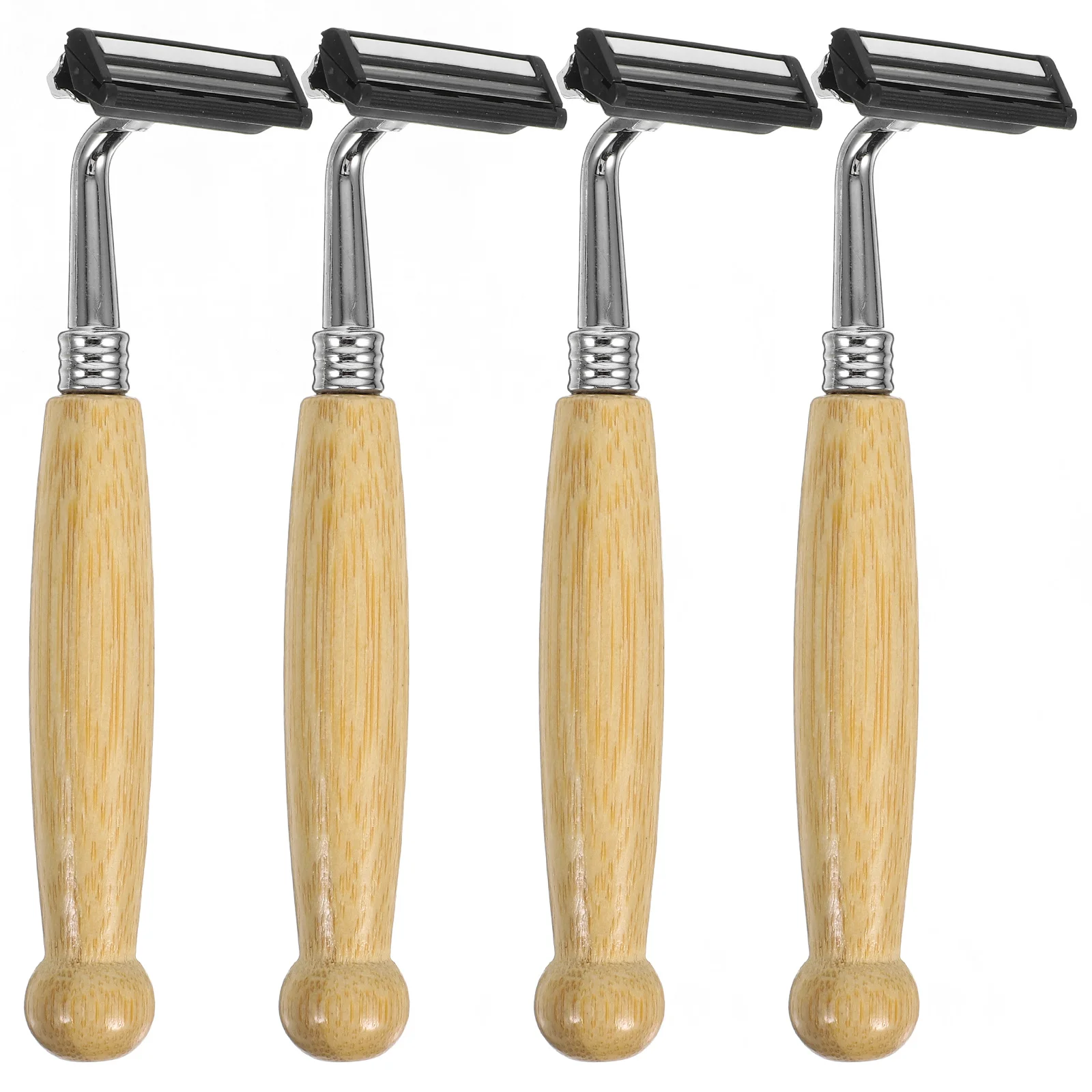 4 pcs Bamboo Stainless Manual Shaver Steel Razor Shaving Blade Manual Clipper Hair Shaver Eco Friendly Smooth Gift
4 pcs Bamboo Stainless Manual Shaver Steel Razor Shaving Blade Manual Clipper Hair Shaver Eco Friendly Smooth Gift