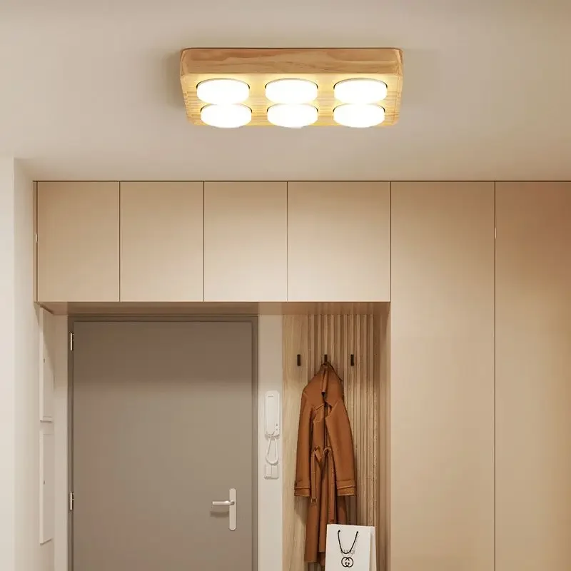 Японский потолочный светильник из необработанного дерева для гардероба, лампа для спальни, гостиной, прохода, коридора, лестницы, прихожей, светодиодный декор для внутреннего освещения
Японский потолочный светильник из необработанного дерева для гардероба, лампа для спальни, гостиной, прохода, коридора, лестницы, прихожей, светодиодный декор для внутреннего освещения