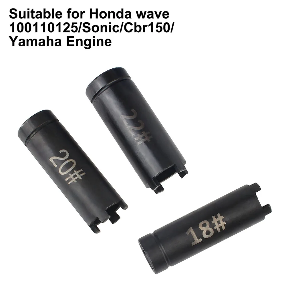 18mm 20mm 22mm Starter Disk Removal Tool Four-claw Sleeve Motorcycle Repair Wrench Tool 3 PCS Motorcycle Clutch Nut Removal 
18mm 20mm 22mm Starter Disk Removal Tool Four-claw Sleeve Motorcycle Repair Wrench Tool 3 PCS Motorcycle Clutch Nut Removal