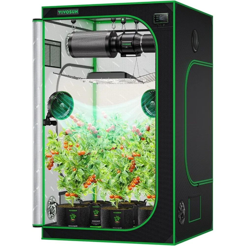 4x4Grow Tent48x48x80High Reflective Mylar with Observation Window and Floor Tray for Hydroponics Indoor Plant for VS4000/VSF4300
4x4Grow Tent48x48x80High Reflective Mylar with Observation Window and Floor Tray for Hydroponics Indoor Plant for VS4000/VSF4300