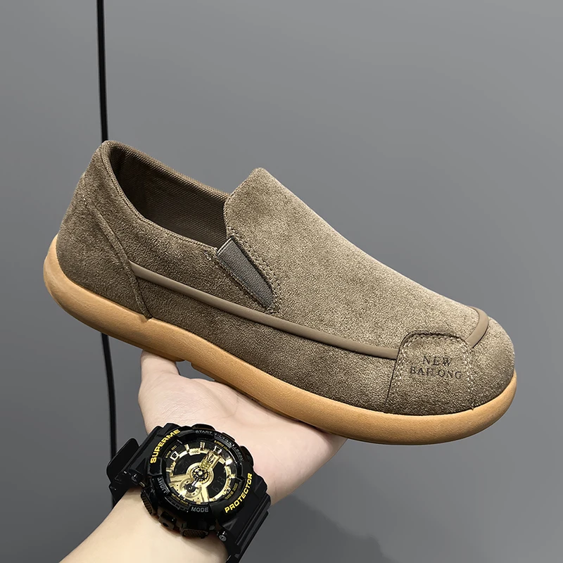 Men's Casual Flip-Flop Loafers Soft Bottom Sport Shoes Spring 2026 New Vintage Leather Shoes Easy to Wear
Men's Casual Flip-Flop Loafers Soft Bottom Sport Shoes Spring 2026 New Vintage Leather Shoes Easy to Wear