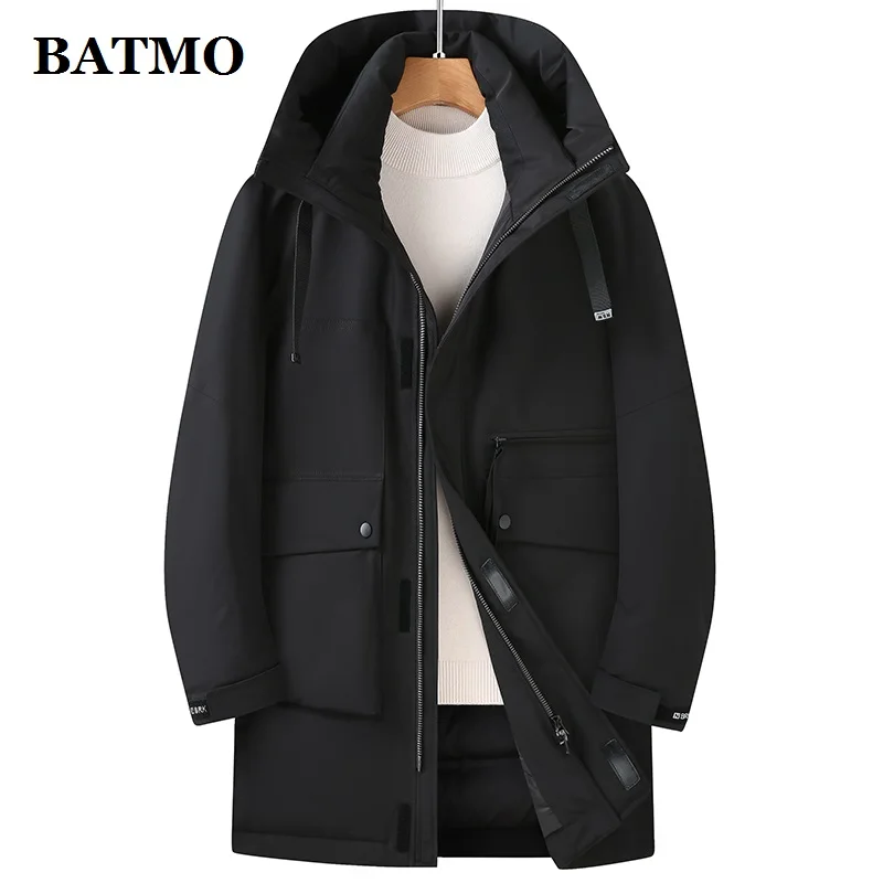 BATMO 2022 new arrival Winter high quality 90% white duck down hooded jackets men,male thick warm parka, 21823
BATMO 2022 new arrival Winter high quality 90% white duck down hooded jackets men,male thick warm parka, 21823