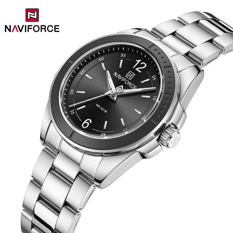 NAVIFORCE NF5062 Creative Design women Watch Trend Casual Business Waterproof Stainless Steel Quartz Girl gift
NAVIFORCE NF5062 Creative Design women Watch Trend Casual Business Waterproof Stainless Steel Quartz Girl gift