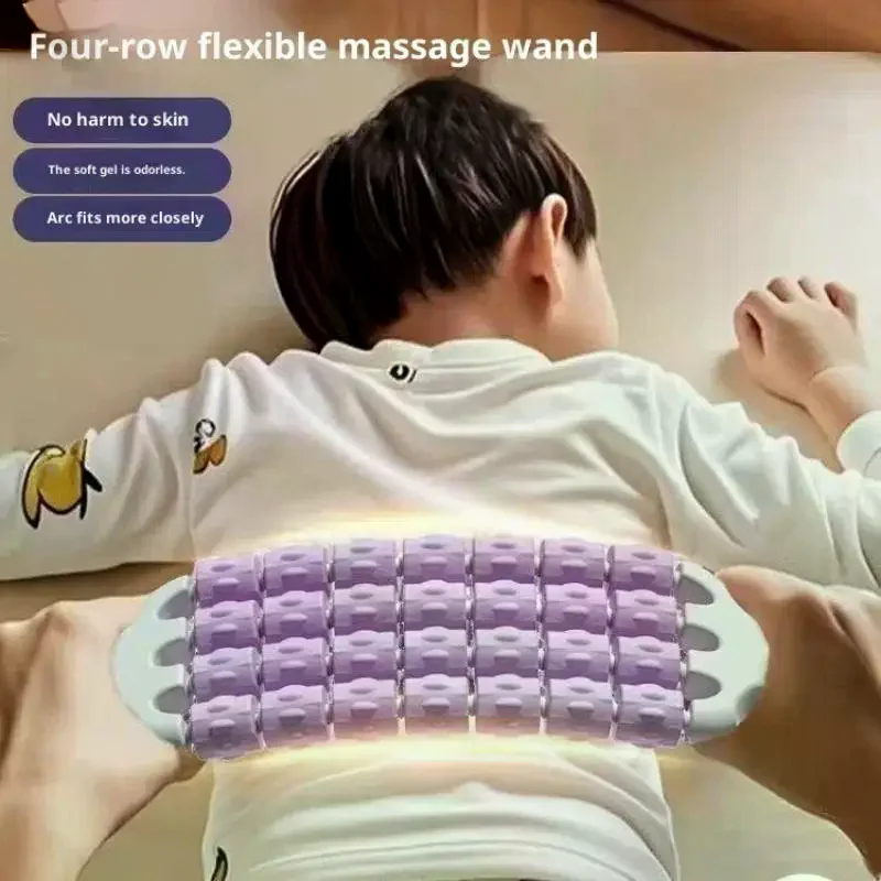 Flexible Muscle Massage Roller For Leg Back Body Relaxation Portable Yoga Deep Tissue Knobbed Roller Fitness Recovery Tool
Flexible Muscle Massage Roller For Leg Back Body Relaxation Portable Yoga Deep Tissue Knobbed Roller Fitness Recovery Tool