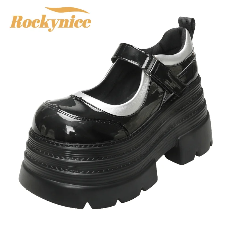 2025 NEW Chunky Platform High Heels Women Spring Leather Ankle Buckle Mary Jane Shoes Woman 10CM Thick Heeled Pumps Lolita Shoes
2025 NEW Chunky Platform High Heels Women Spring Leather Ankle Buckle Mary Jane Shoes Woman 10CM Thick Heeled Pumps Lolita Shoes