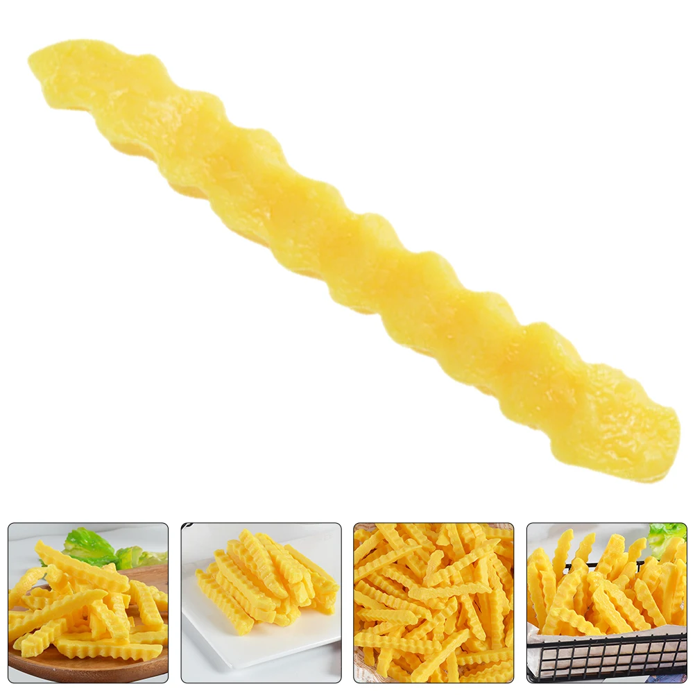 12pcs PVC Simulation French Fries Realistic Display Kitchen Bar Restaurant Decor Artificial Food Models Clean
12pcs PVC Simulation French Fries Realistic Display Kitchen Bar Restaurant Decor Artificial Food Models Clean