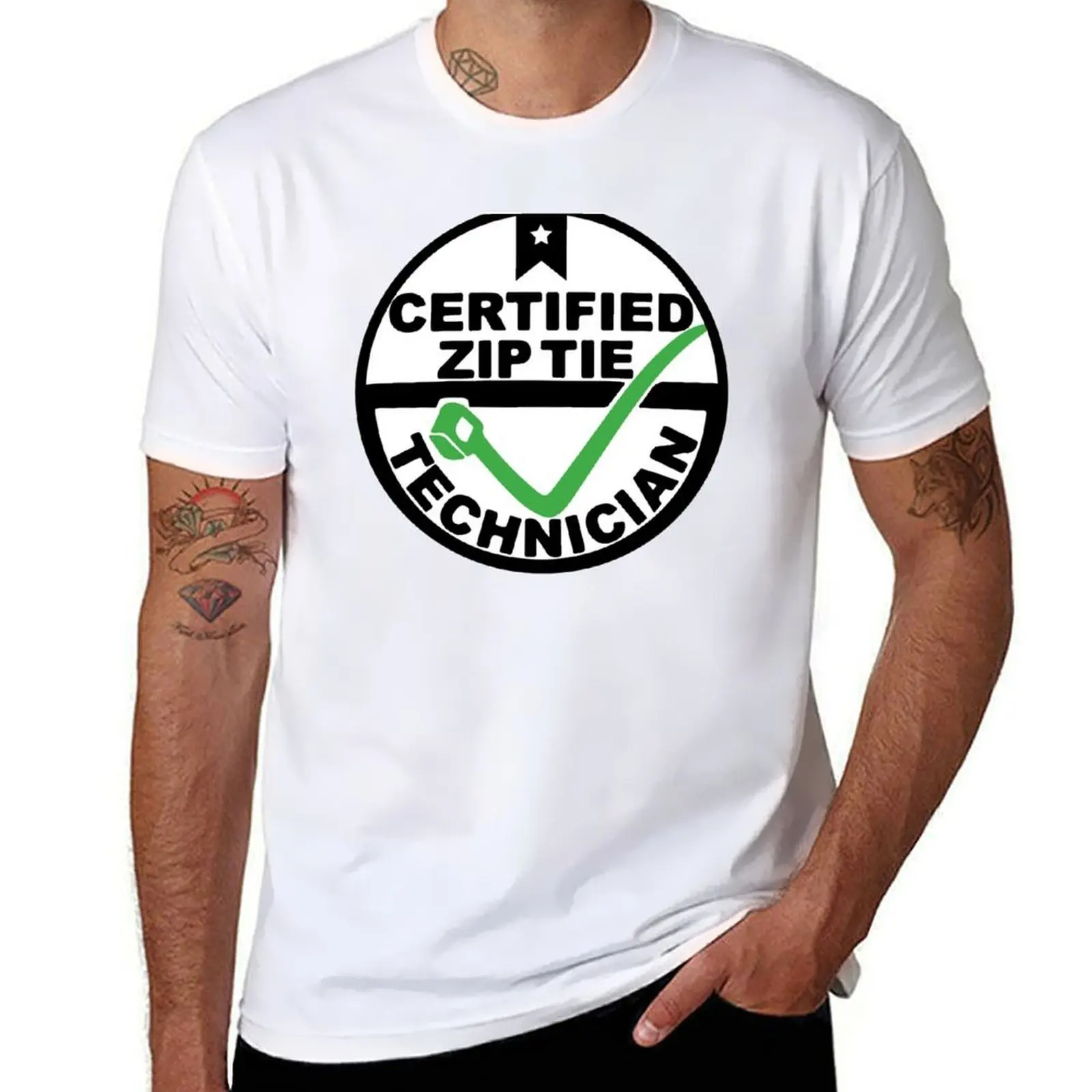 Zip tie Certified Technician T-Shirt t shirt for man 100 percent cotton man t shirt summer T-Shirt
Zip tie Certified Technician T-Shirt t shirt for man 100 percent cotton man t shirt summer T-Shirt