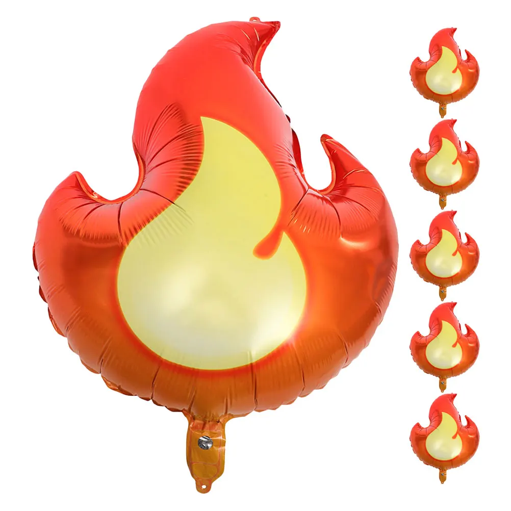 6pcs Balloon Birthday Party Decorations Aluminum Foil Flame Shaped Fire Birthday Flame Balloons Molding Balloons
6pcs Balloon Birthday Party Decorations Aluminum Foil Flame Shaped Fire Birthday Flame Balloons Molding Balloons