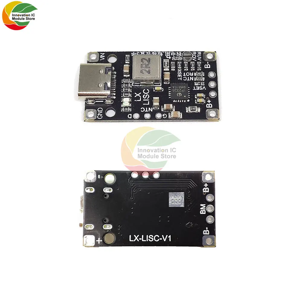 Type-C USB 2 BMS 15W 8.4V 12.6V 1.5A Lithium Battery Charging Boost Module With Balanced Support Fast Charge With Indicator
Type-C USB 2 BMS 15W 8.4V 12.6V 1.5A Lithium Battery Charging Boost Module With Balanced Support Fast Charge With Indicator