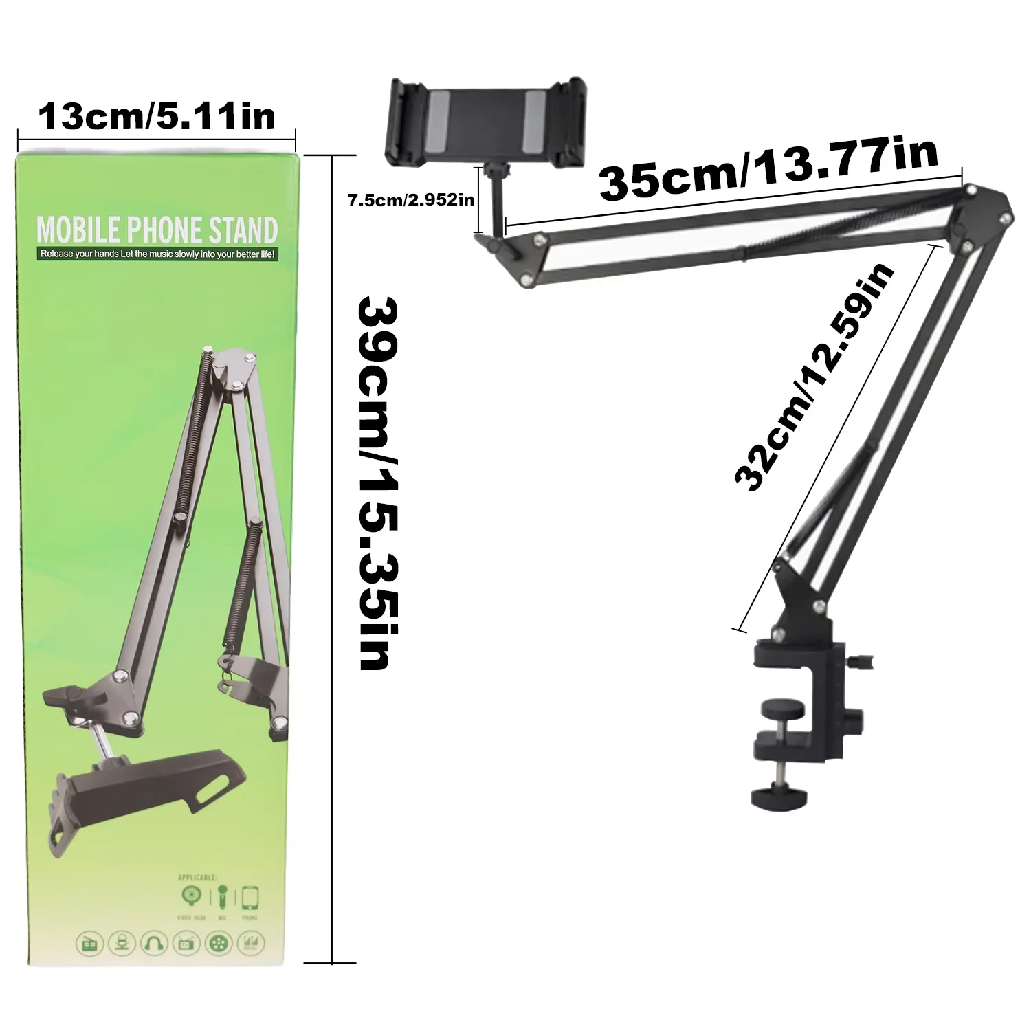 Adjustable Long Arm Tattoo Photography Tablet Stand 360° Rotation Anti-Shake Holder for Tattoo Design Viewing Close-up Shooting
Adjustable Long Arm Tattoo Photography Tablet Stand 360° Rotation Anti-Shake Holder for Tattoo Design Viewing Close-up Shooting