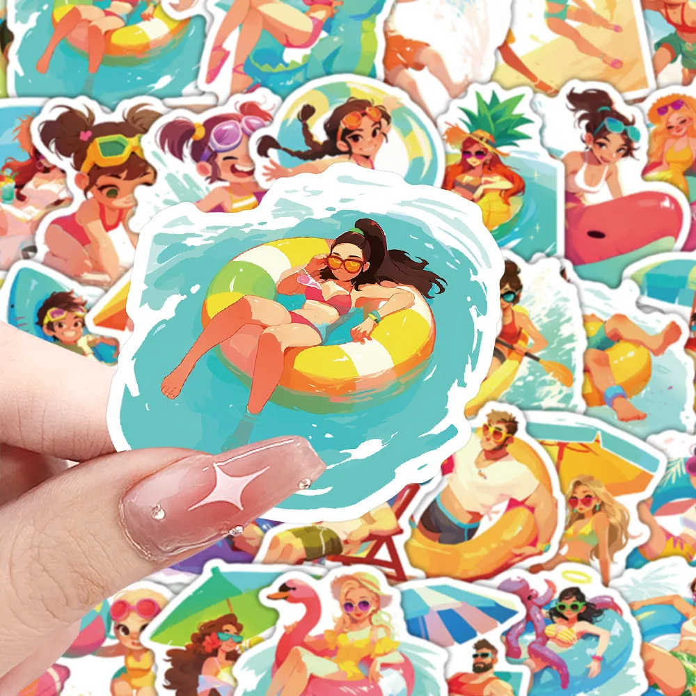 10/63PCS Beach and Seaside Graffiti Stickers Summer Swimming Cartoon DIY Decoration Laptop Phone Guitar Car Bike Skateboard Toys
10/63PCS Beach and Seaside Graffiti Stickers Summer Swimming Cartoon DIY Decoration Laptop Phone Guitar Car Bike Skateboard Toys