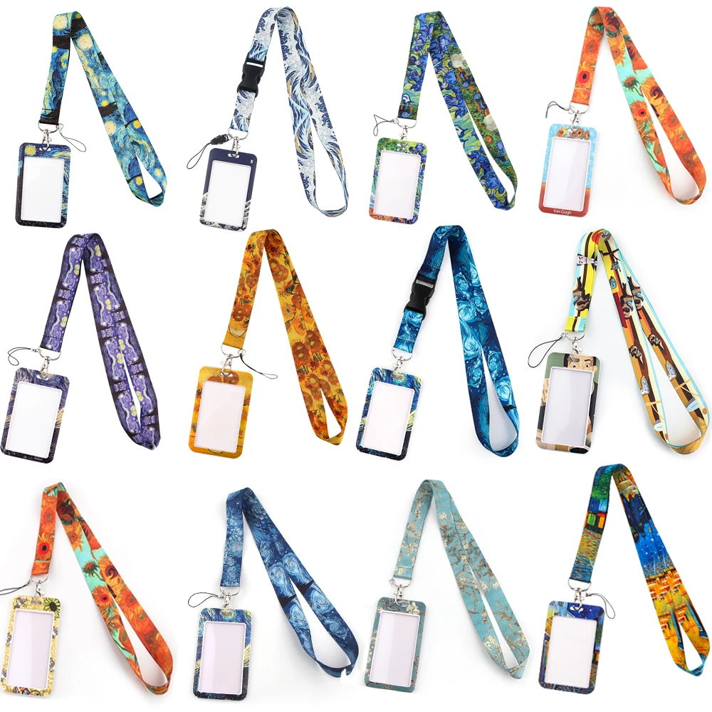YL1157 Van Gogh Collection Lanyard Credit Card ID Badge Holder Bag Student Woman Travel Bank Bus Business Card Cover Friend Gift
YL1157 Van Gogh Collection Lanyard Credit Card ID Badge Holder Bag Student Woman Travel Bank Bus Business Card Cover Friend Gift