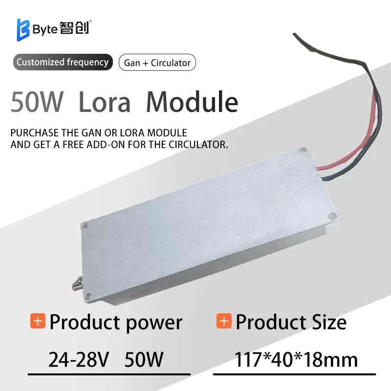 The 50W Lora Module, Digital VCO, Gan Module And DDS Module Feature Standing Wave Protection And Temperature Protection 5.2 5.8G
