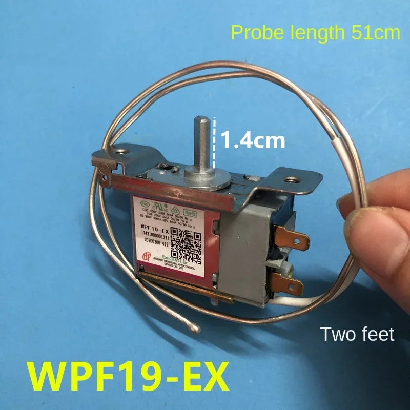 For refrigerator thermostat temperature control switch WPF19-EX two-legged mechanical universal
For refrigerator thermostat temperature control switch WPF19-EX two-legged mechanical universal