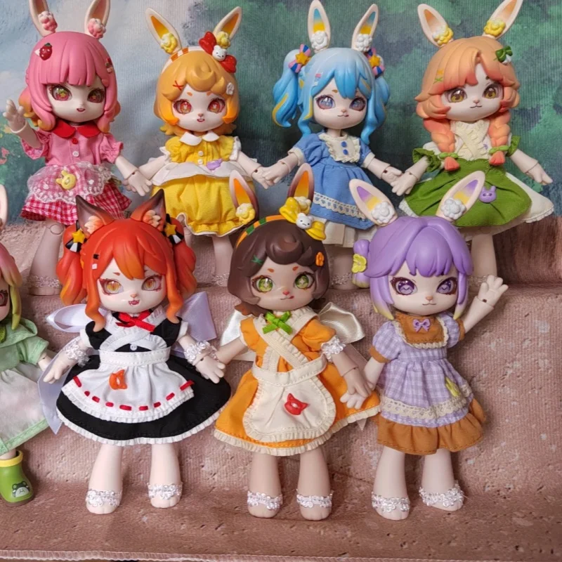 Bonnie Bonnie Rabbit Sweetheart Party Series Bjd Blind Box Peripheral Dolls, Trendy Figurines, Dress-Up Dolls And Ornaments
Bonnie Bonnie Rabbit Sweetheart Party Series Bjd Blind Box Peripheral Dolls, Trendy Figurines, Dress-Up Dolls And Ornaments