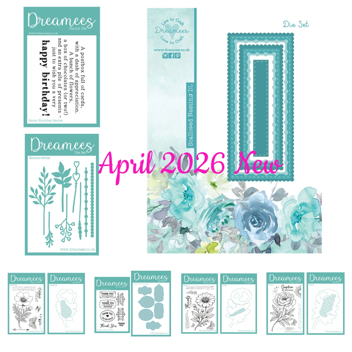 Floating Flowers Slimline Sprigs Die Set Metal Cutting Dies Stamps DIY Scrapbookin Card Handmade Album Decoration April 2026 New
Floating Flowers Slimline Sprigs Die Set Metal Cutting Dies Stamps DIY Scrapbookin Card Handmade Album Decoration April 2026 New